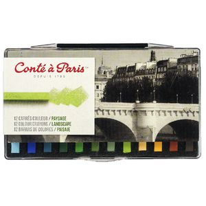 Conte Crayon Landscape Set 12 Pack