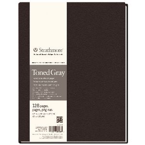 Strathmore Hardbound Grey Journal 8.5 x 11"