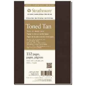 Strathmore Soft Cover Tan Journal 5.5 x 8"