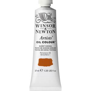 Winsor & Newton Artist Oil Colour 37mL Burnt Sienna S1