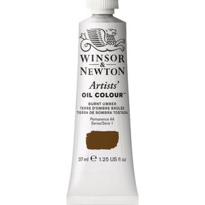 Winsor & Newton Artist Oil Colour 37mL Burnt Umber S1