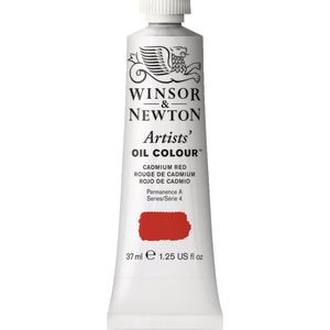 Winsor & Newton Artist Oil Colour 37mL Cadmium Red S4