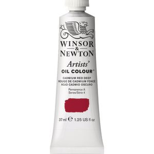 Winsor & Newton Artist Oil Colour 37mL Cadmium Red Deep S5