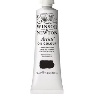 Winsor & Newton Artist Oil Colour 37mL Charcoal Grey S1
