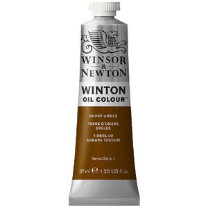Winsor & Newton Winton Oil Colour 37mL Burnt Umber