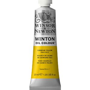 Winsor & Newton Winton Oil Colour 37mL Cadmium Yellow Pale
