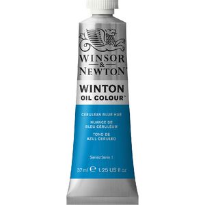 Winsor & Newton Winton Oil Colour 37mL Cerulean Blue Hue