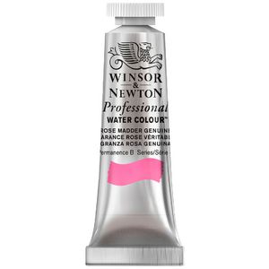 Winsor & Newton Prof. Watercolour 5mL Rose Madder Genuine S4