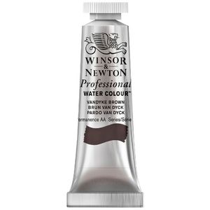 Winsor & Newton Prof. Watercolour 5mL Vandyke Brown S1