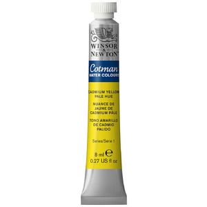 Winsor & Newton Cotman Watercolour 8mL Cadmium Yellow Pale