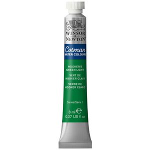Winsor & Newton Cotman Watercolour 8mL Hookers Green Light