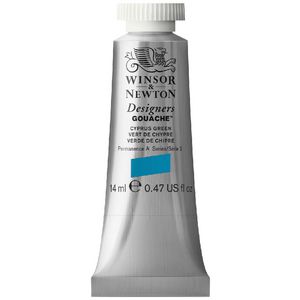 Winsor & Newton Designers Gouache 14mL Cyprus Green S2
