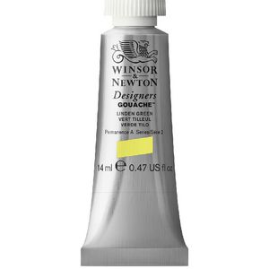 Winsor & Newton Designers Gouache 14mL Linden Green S2