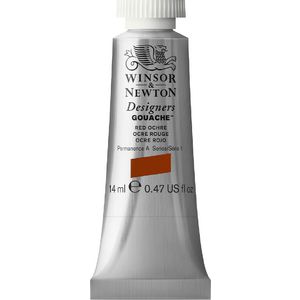 Winsor & Newton Designers Gouache 14mL Red Ochre S1