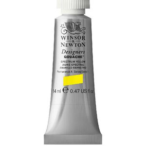 Winsor & Newton Designers Gouache 14mL Spectrum Yellow S1
