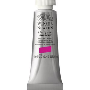Winsor & Newton Designers Gouache 14mL Brilliant Violet S2