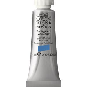 Winsor & Newton Designers Gouache 14mL Phthalo S1