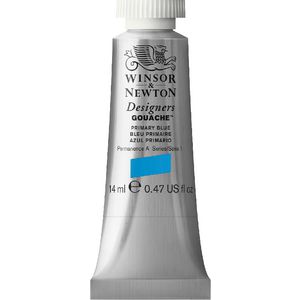 Winsor & Newton Designers Gouache 14mL Primary Blue S1