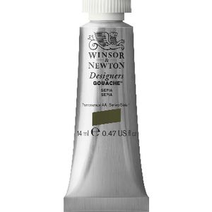 Winsor & Newton Designers Gouache 14 mL Sepia S1
