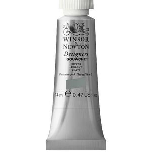 Winsor & Newton Designers Gouache 14mL Silver Imitation S3