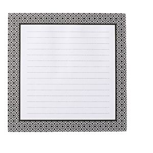 Jonathan Adler Jumbo Sticky Notes Square Black