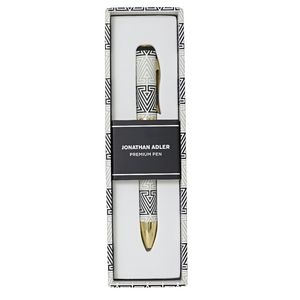 Jonathan Adler Metal Ballpoint Pen Black