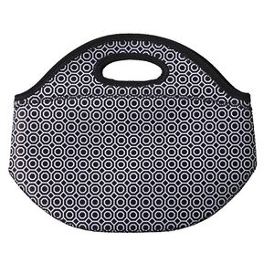 Jonathan Adler Neoprene Lunch Bag Black