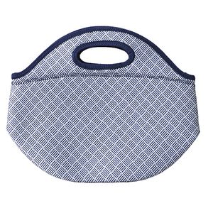 Jonathan Adler Neoprene Lunch Bag Blue