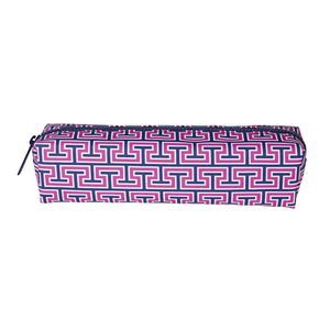 Jonathan Adler Tube Pencil Case Greek Tooth Pink