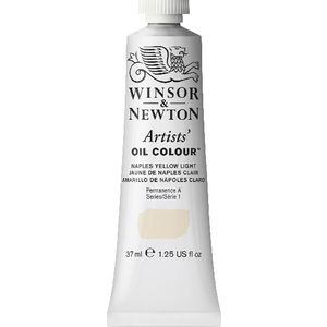 Winsor & Newton Artist Oil Colour 37mL Naples Yellow Light S1