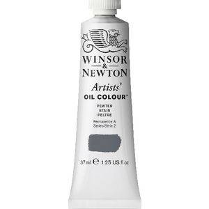 Winsor & Newton Artist Oil Colour 37mL Pewter S2