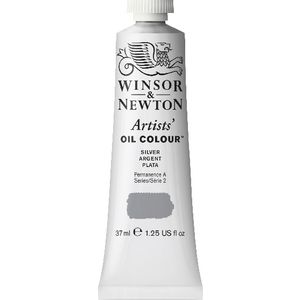 Winsor & Newton Artist Oil Colour 37mL Silver S2