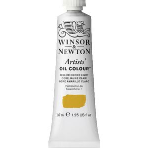 Winsor & Newton Artist Oil Colour 37mL Yellow Ochre Light S1