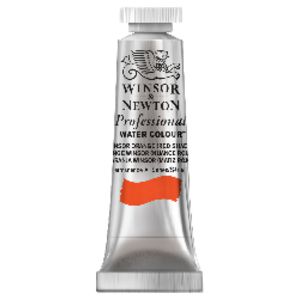Winsor & Newton Prof. Watercolour 5mL Orange Red Shade S1