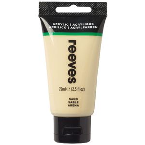 Reeves Artist Acrylic Paint 75mL Sand