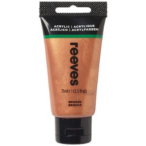 Reeves Artist Acrylic Paint 75mL Bronze
