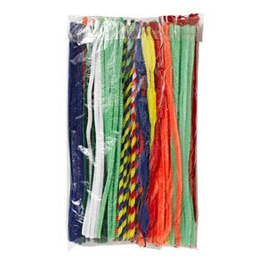 Jasart 30cm Chenille Pipe Cleaners Assorted 200 Pack