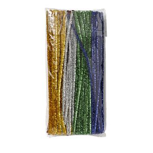Jasart 30cm Chenille Pipe Cleaners Assorted 150 Pack
