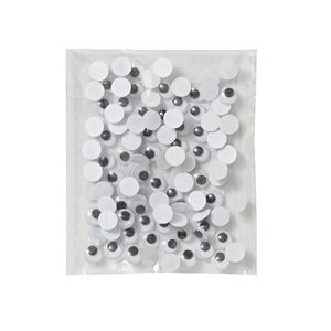 Jasart Joggle Eyes 7mm 100 Pack
