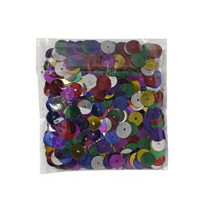 Jasart Round Sequins 10mm Assorted 25g