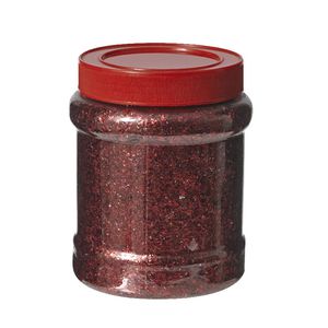 Jasart Glitter Jar 250g Red