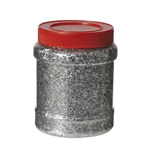 Jasart Glitter Jar 250g Silver