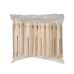Jasart Wooden Dolly Pegs 24 Pack
