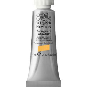 Winsor & Newton Designers Gouache 14mL Cadmium Yellow S4