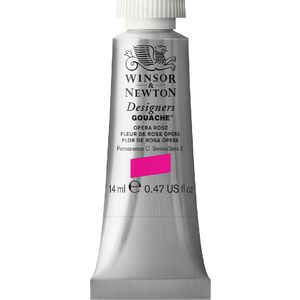 Winsor & Newton Designers Gouache 14mL Opera Rose S2