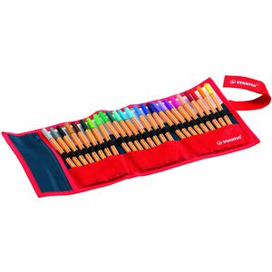 Stabilo Point 88 Fineliners Rollerset 0.4mm Assorted 25 Pack