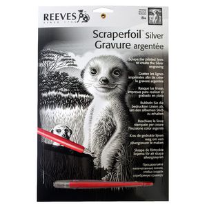 Reeves Scraperfoil Silver Meerkat