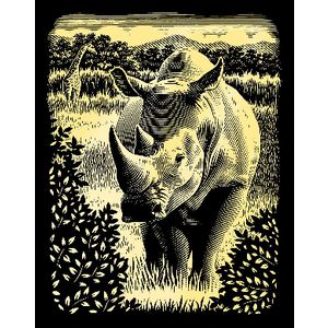Reeves Scraperfoil Gold Rhino