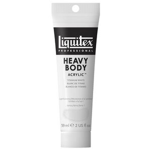Liquitex Heavy Body Acrylic 59mL Titanium White