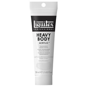 Liquitex Heavy Body Acrylic 59mL Transparent Mixing White